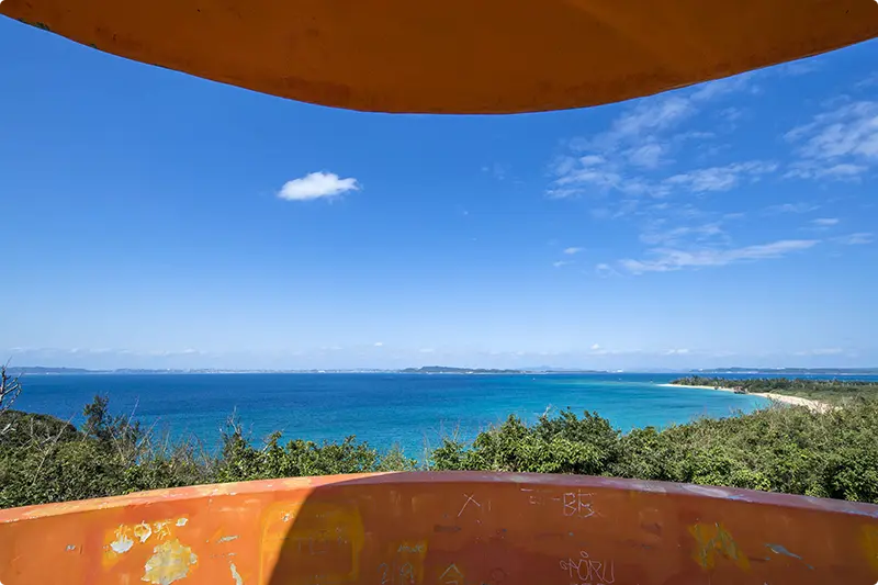 ニンジン展望台からの眺め