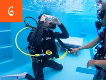 【午前】限定水域講習１②