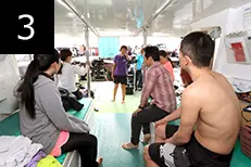 船上設備の説明