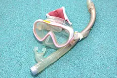 マスクとシュノーケル