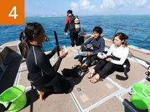 お着替え&レクチャー