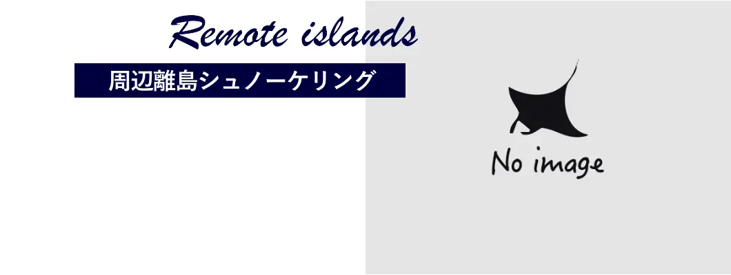 周辺離島シュノーケリング