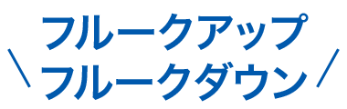 フルークアップ フルークダウン