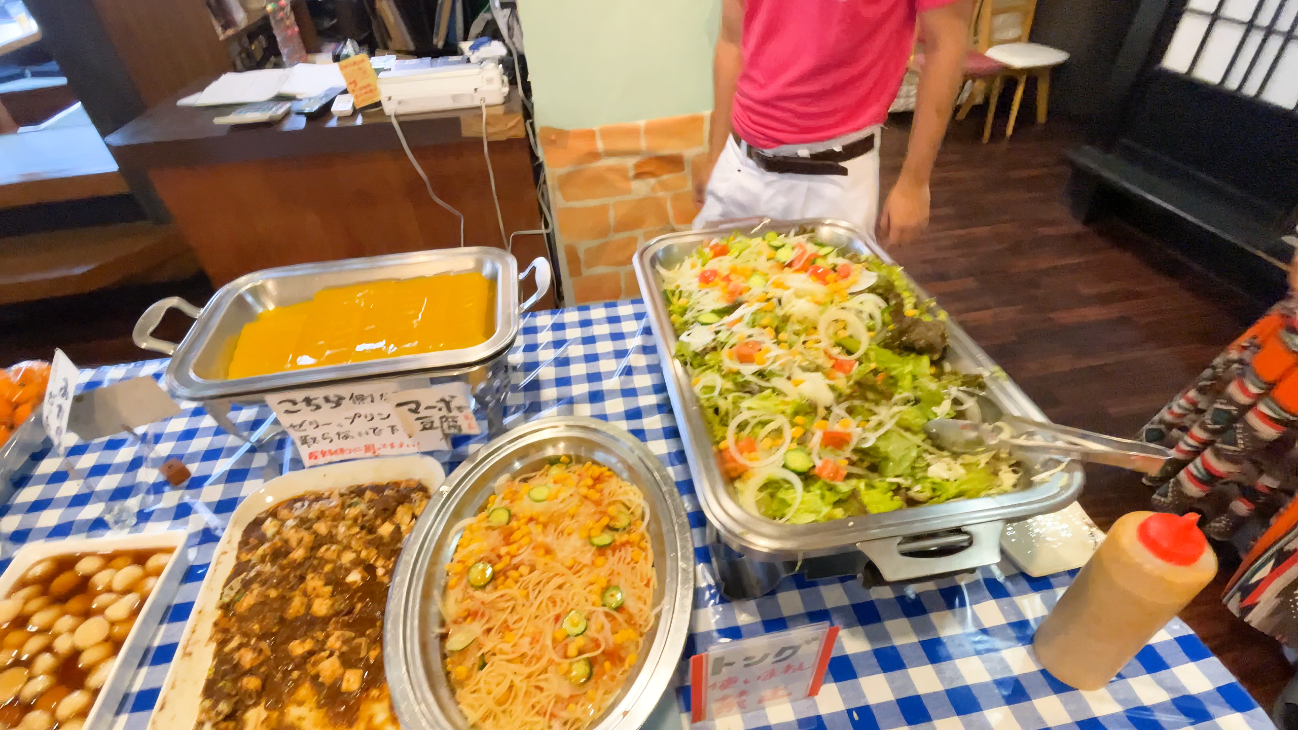 セルフサービスの本格的な四川風麻婆豆腐