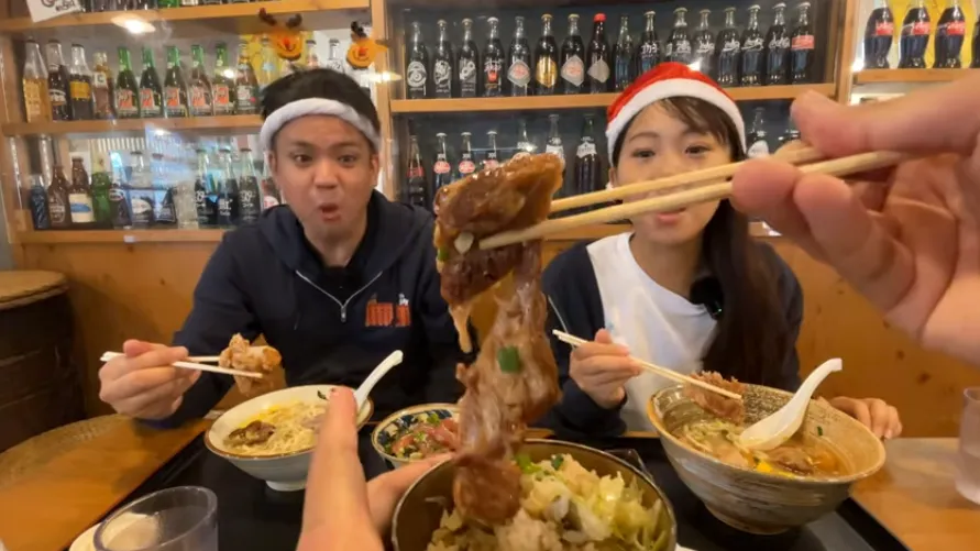 かめぜん食堂ボリューム満点