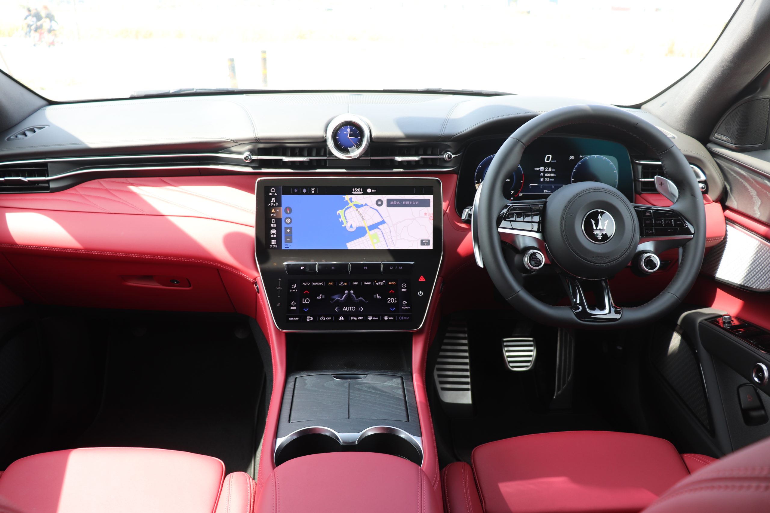 Maserati Grecale インテリア・コックピット