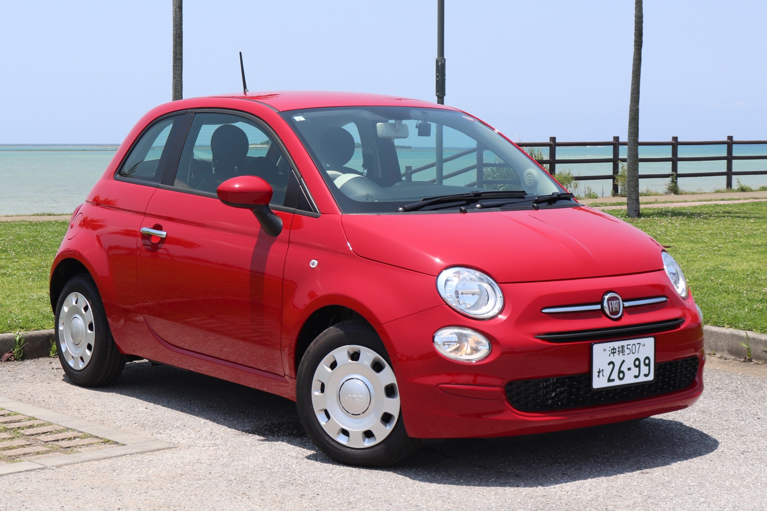 FIAT500 フロントビュー