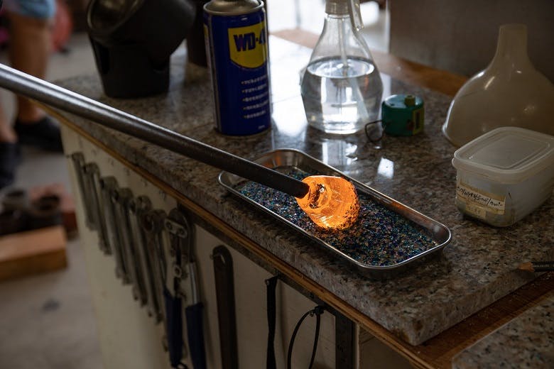 琉球ガラス工房